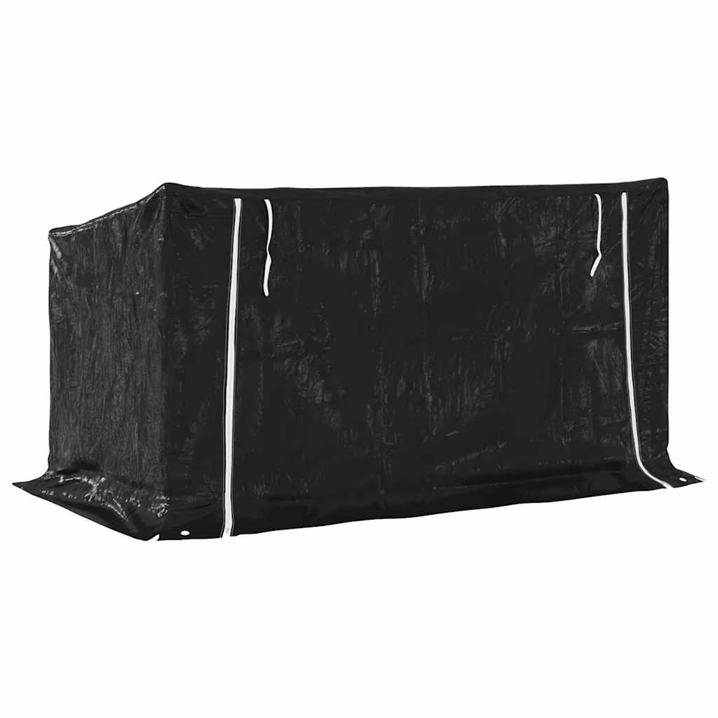 Brennholzregal mit Regenschutz 100,5x40,5x110,5 cm