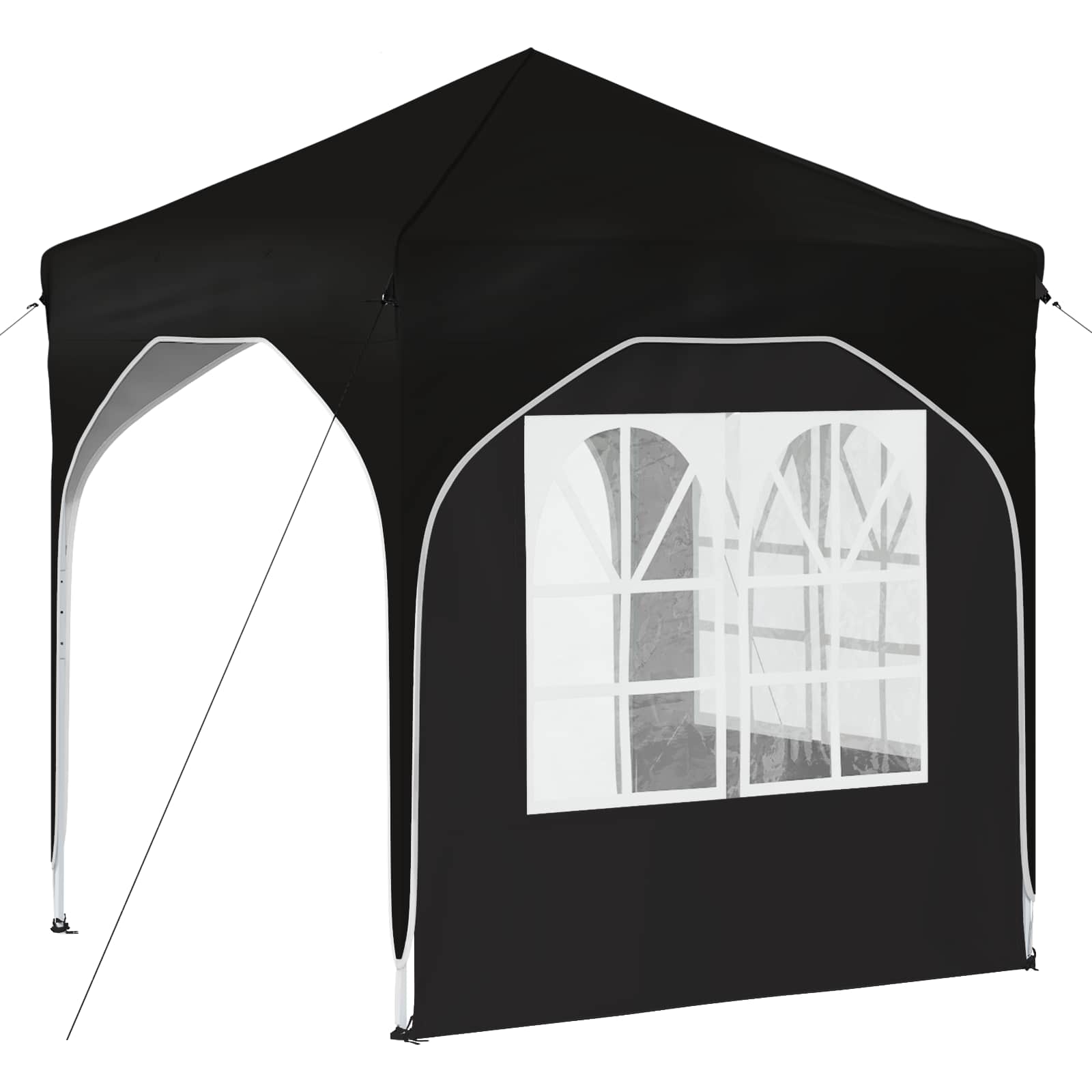 Pop-up Partyzelt 194 x 194 x 245 cm Creme