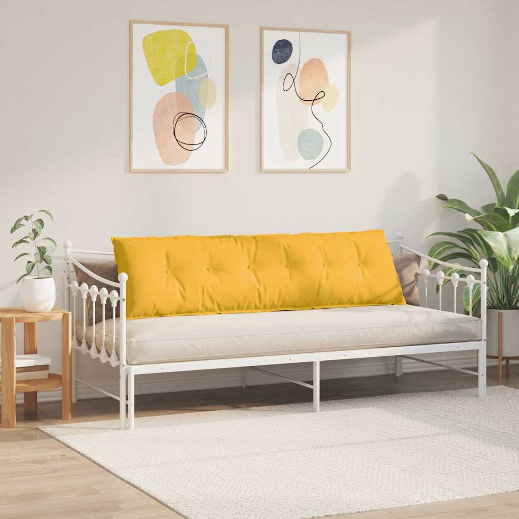 Rückenkissen Hellgrau 50 x 45 cm Cordstoff