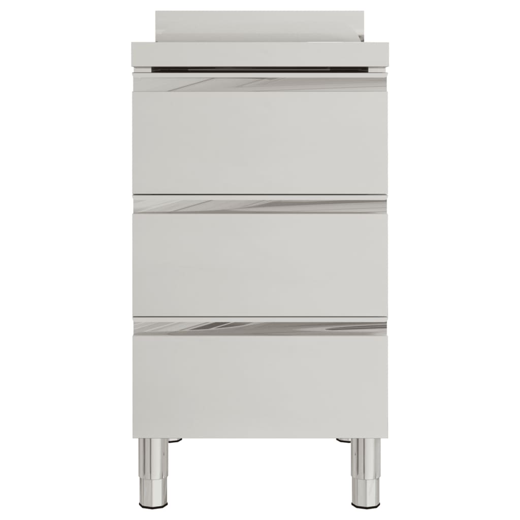 Gewerbe-Küchenschrank mit 2 Schubladen 50x60x96 cm