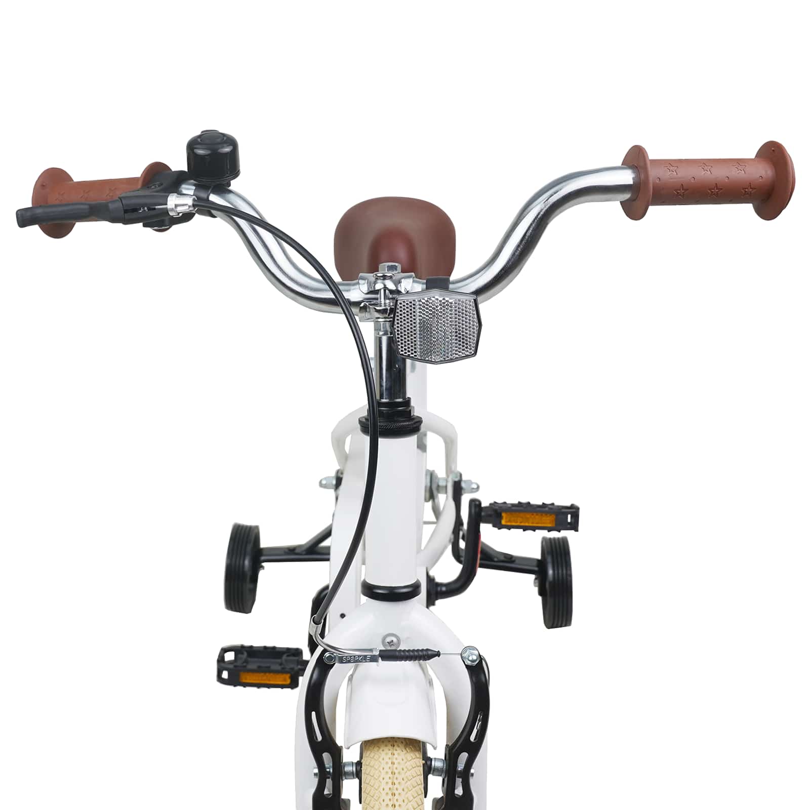 Kinderfahrrad 12 Zoll für 2-4 Jahre alt Hellrosa