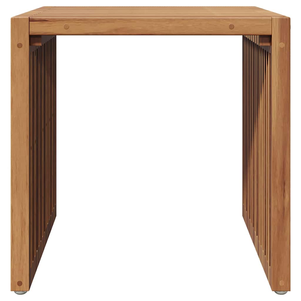 Garten-Beistelltisch 3 pcs Braun 33 x 44,5 x 51 cm