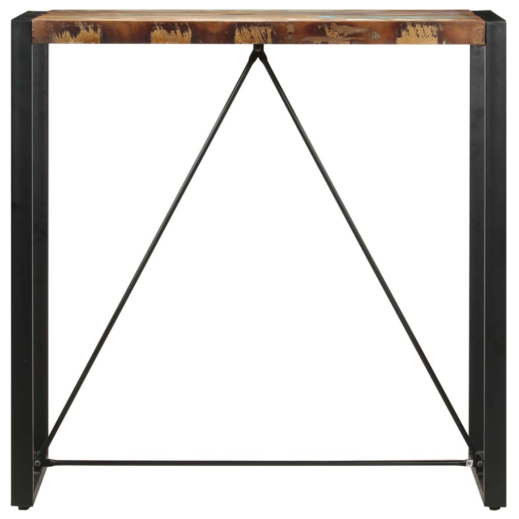 Bartisch 110 x 60 x 110 cm Massivholz Mango