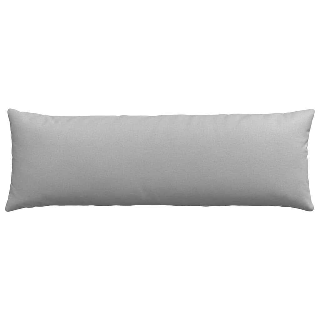 Sofakissen 2 pcs Hellgrau 50 x 30 cm Stoff