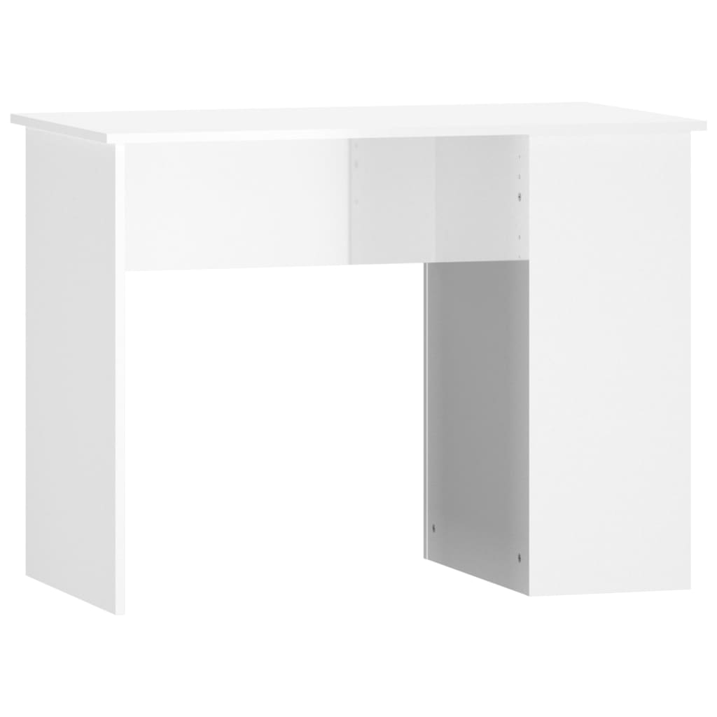 Schreibtisch Weiß 100x55x75 cm Holzwerkstoff