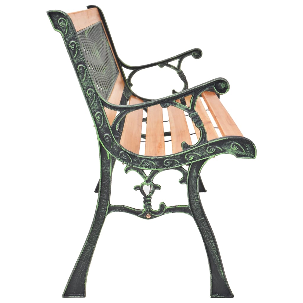 Gartenbank 122 cm Massivholz Tanne