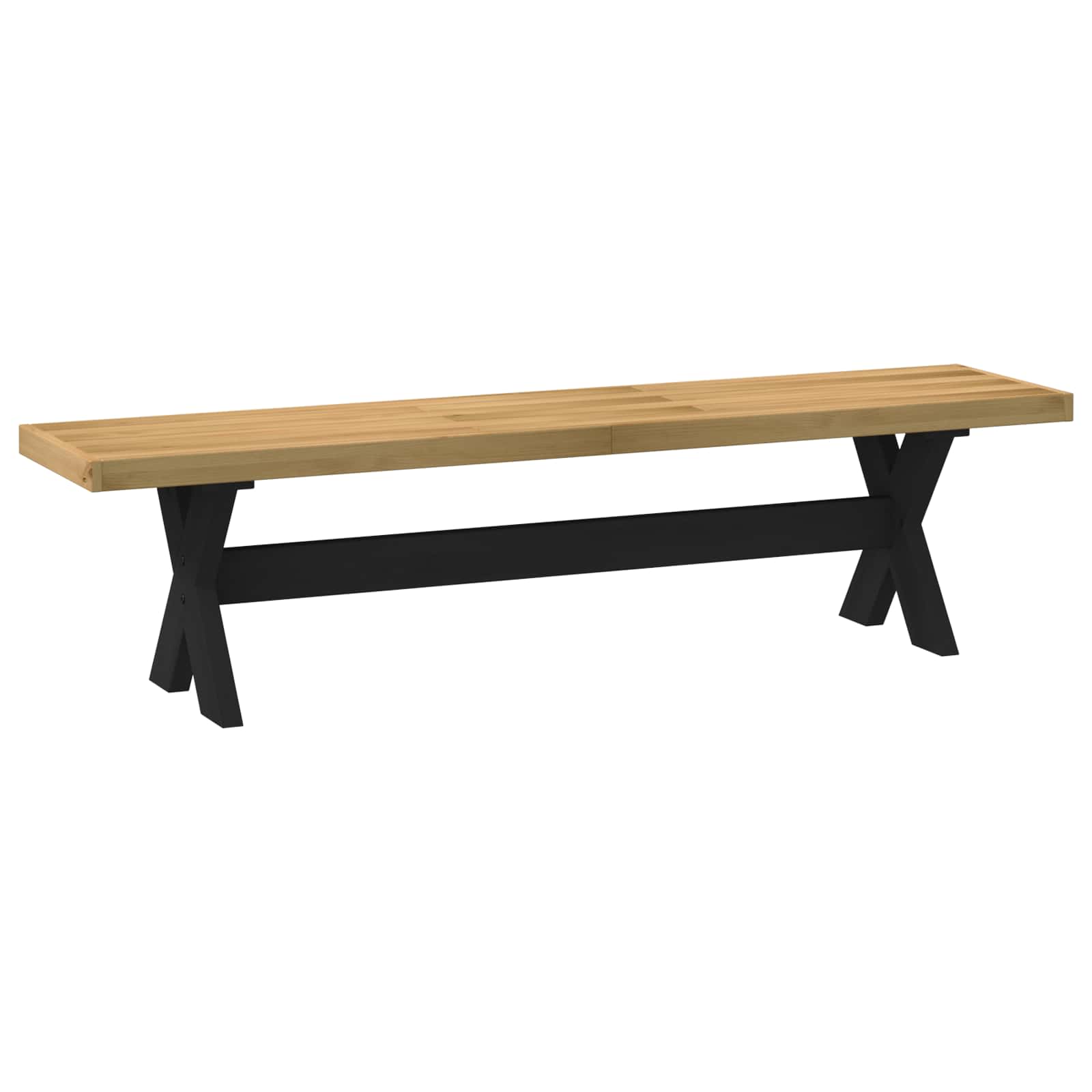 Esstischbank NOAIN 180 x 41 x 45 cm Massives Kiefernholz