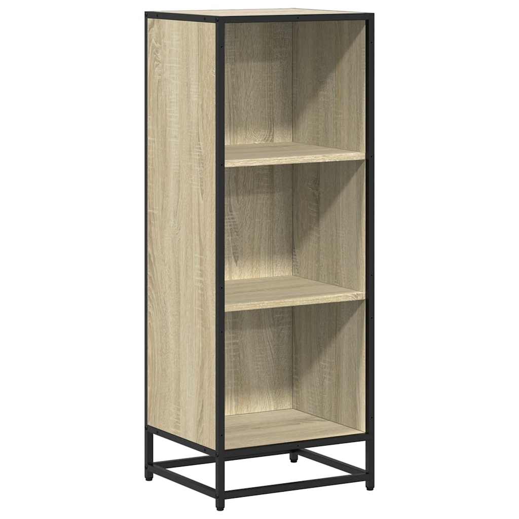 Bücherregal Schwarz 60x35x139 cm Holzwerkstoff