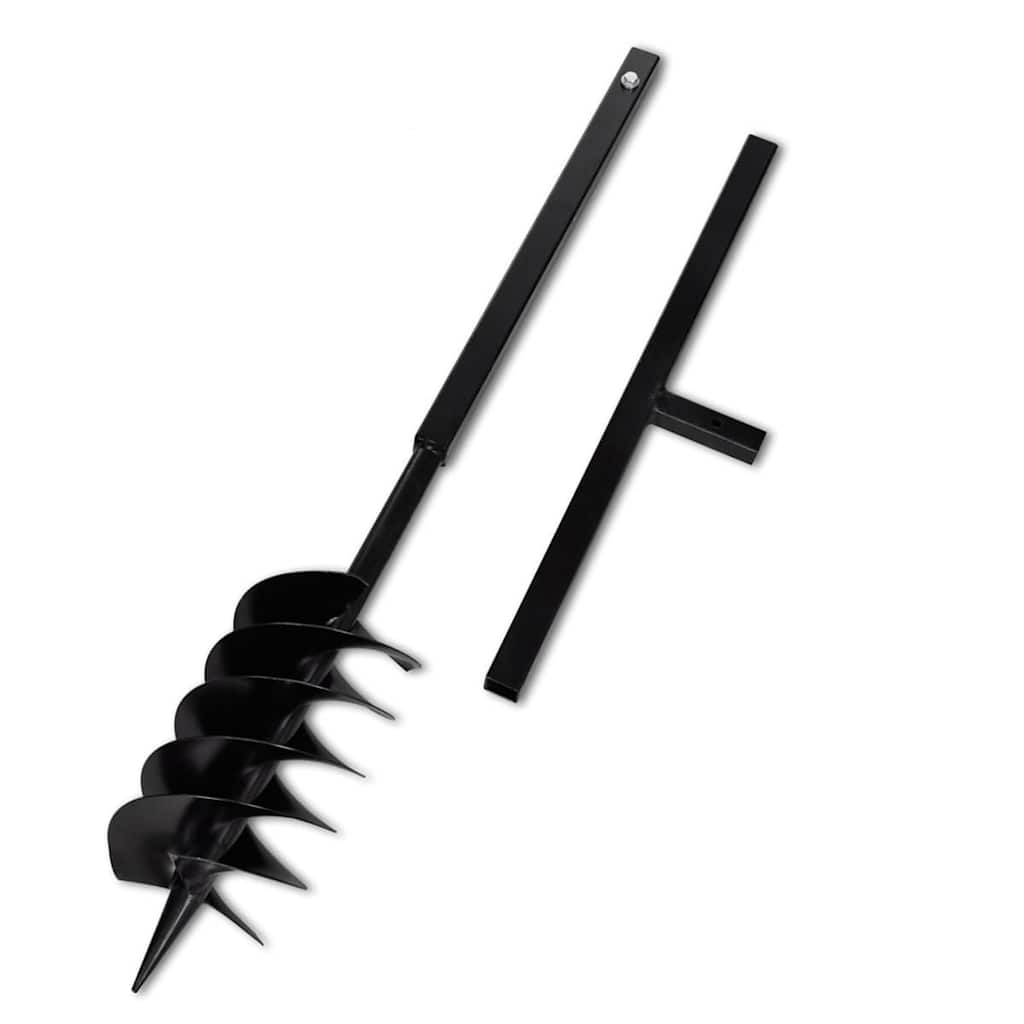 Erdbohrer mit Griff 100 mm Verlängerungsrohr 9 m