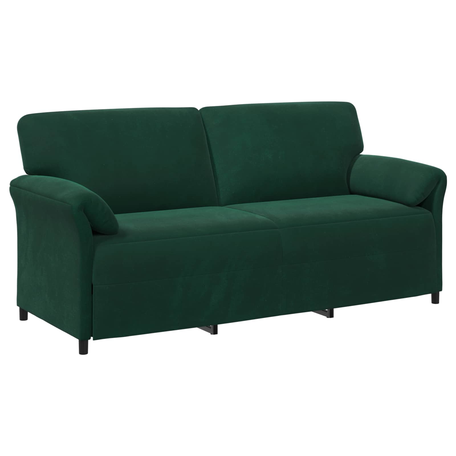 1-Sitzer Sofa Hellgrau 88 x 83 x 95 cm Samt