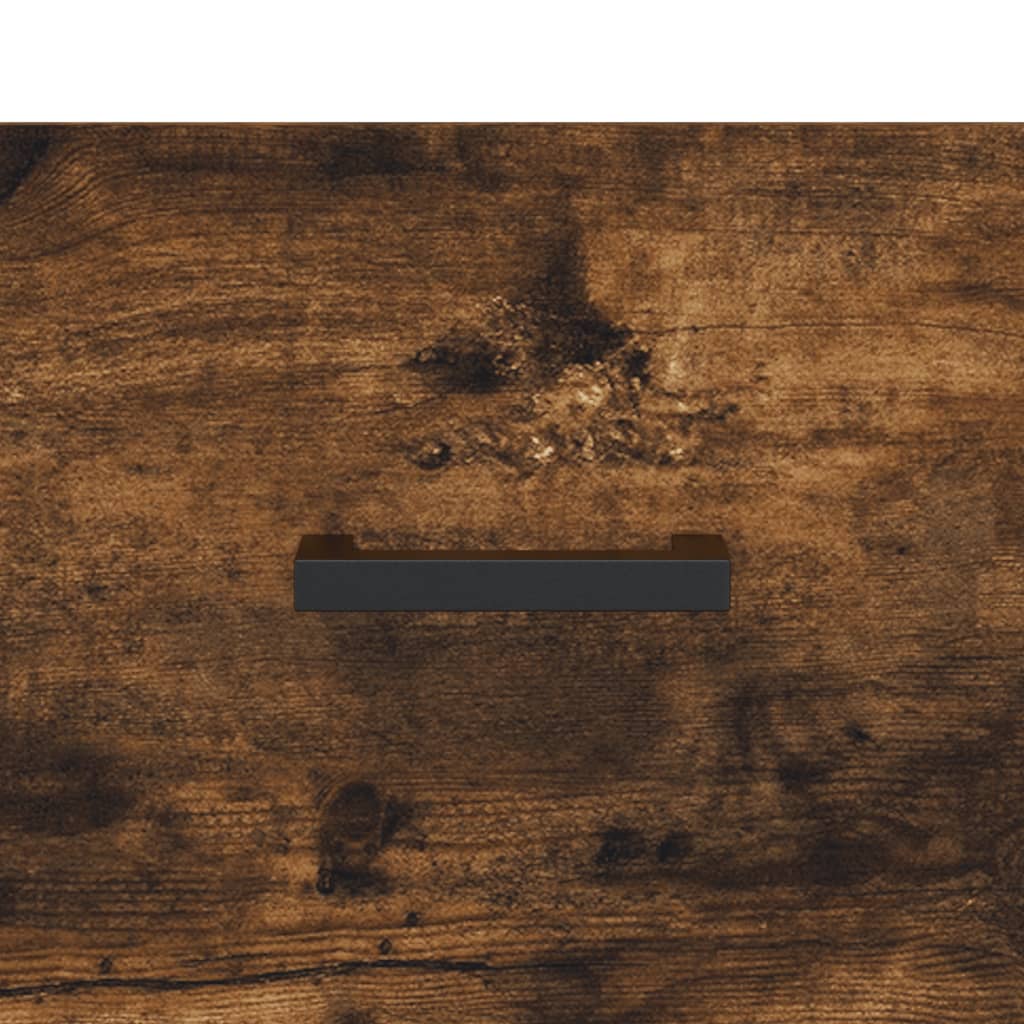 Highboard Betongrau 69,5x34x180 cm Holzwerkstoff