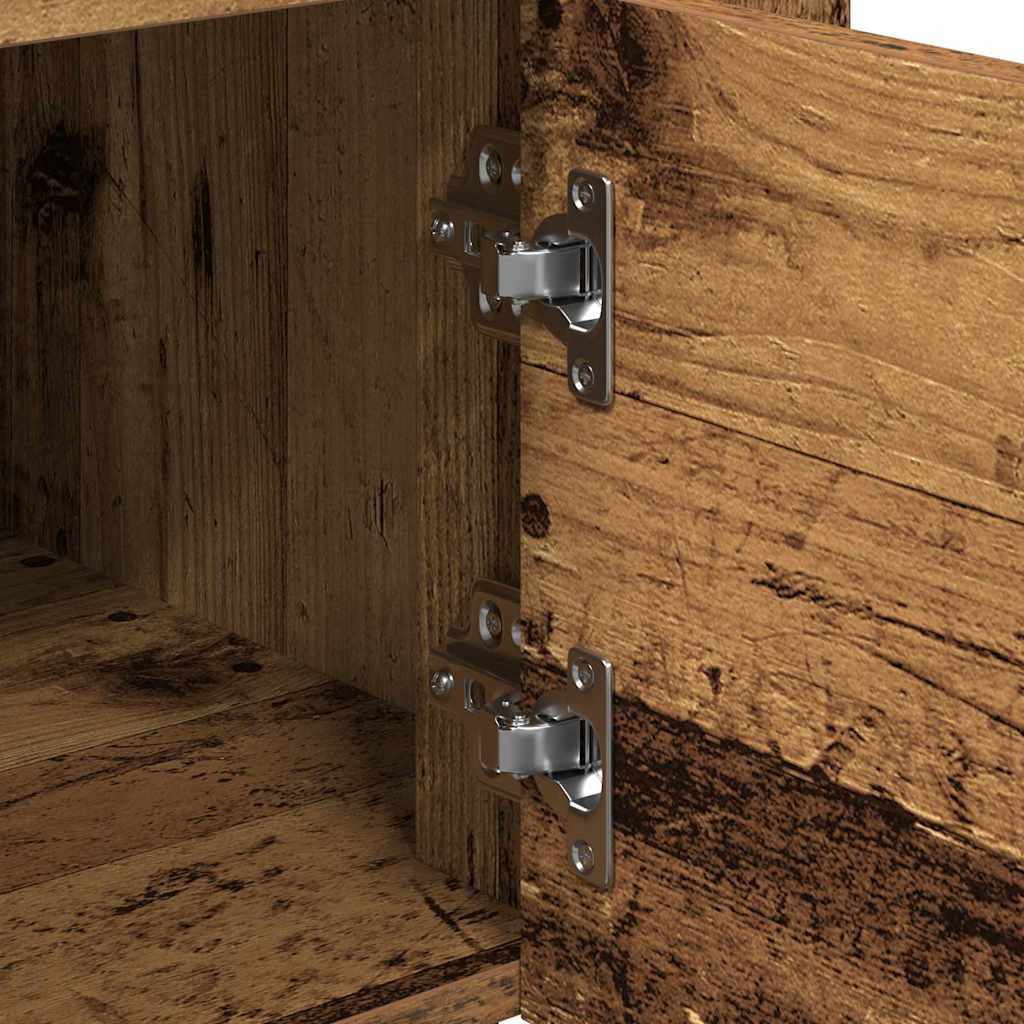 Küchenwagen Weiß 60x45x80 cm Holzwerkstoff