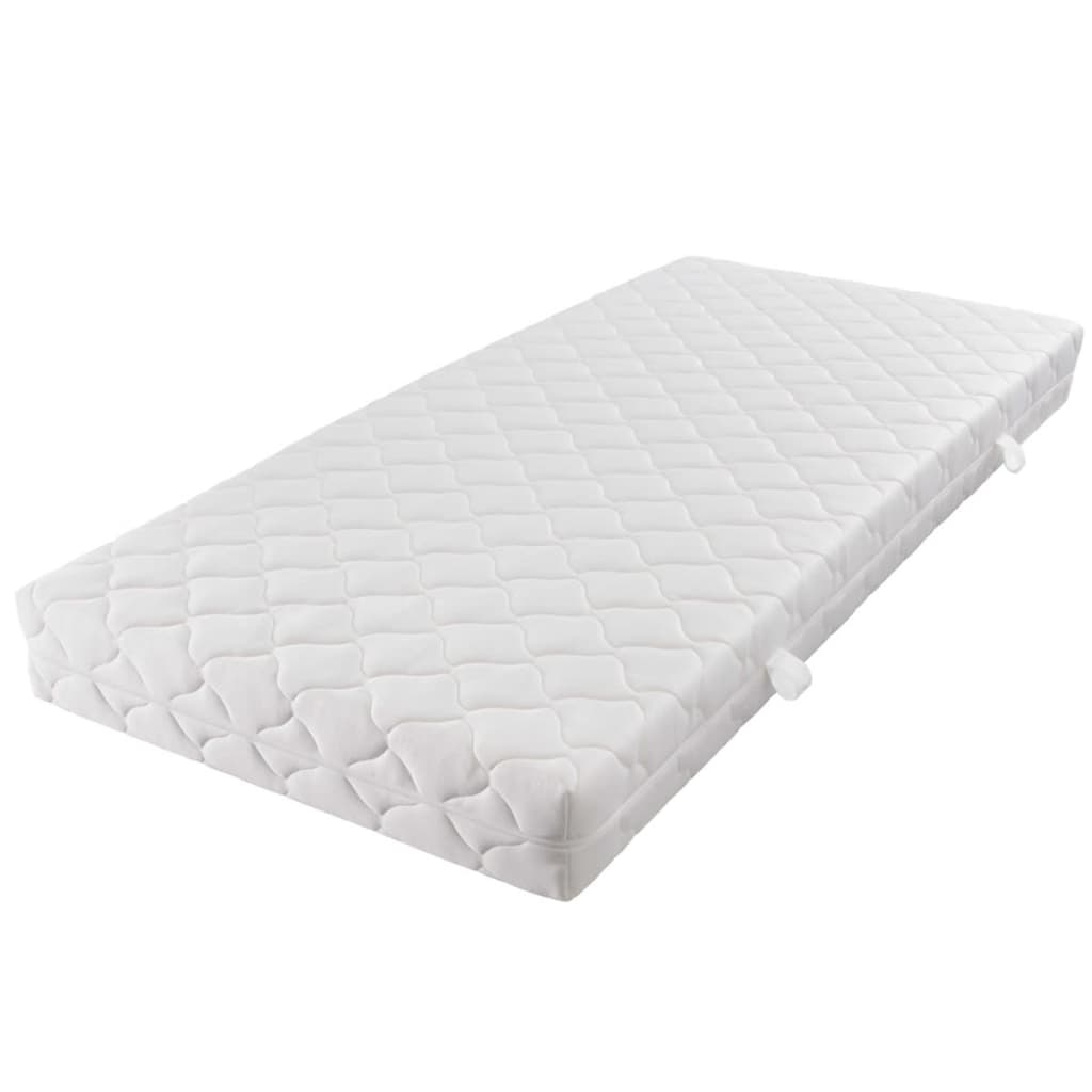 Matratze mit Waschbarem Bezug 200x80x17 cm H3