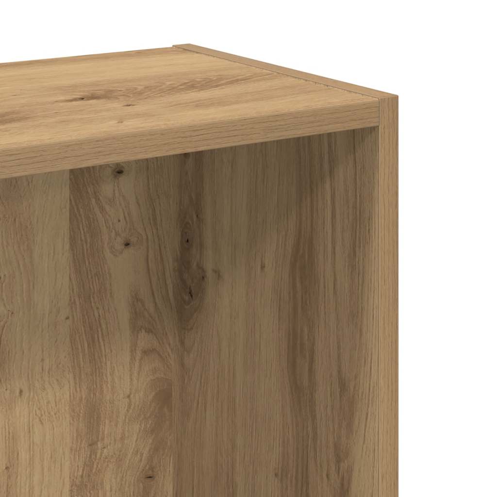 Bücherregal Weiß 40x24x75 cm Holzwerkstoff