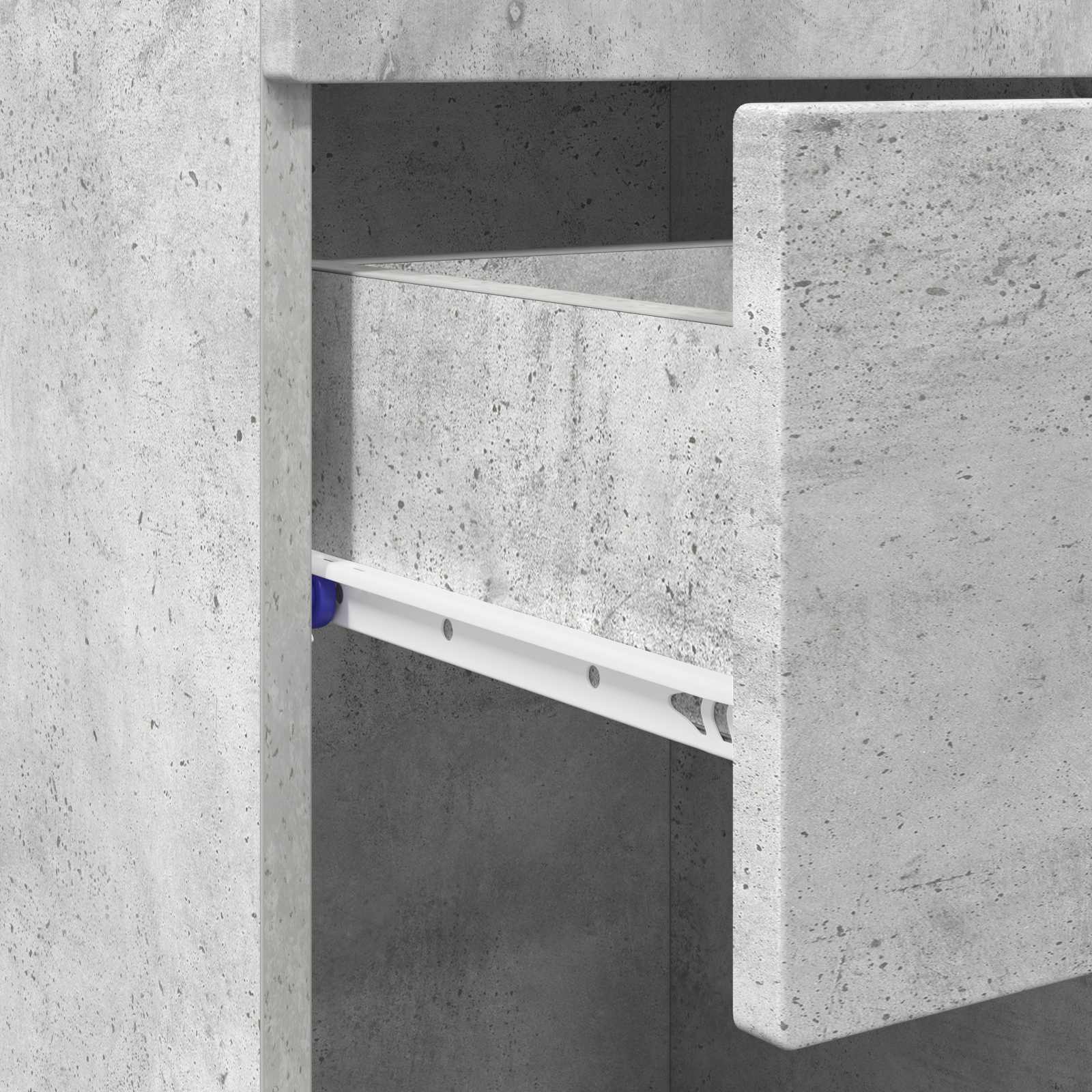 Badezimmermöbel-Set TULUM 2 pcs Weiß 60 x 34 x 63 cm