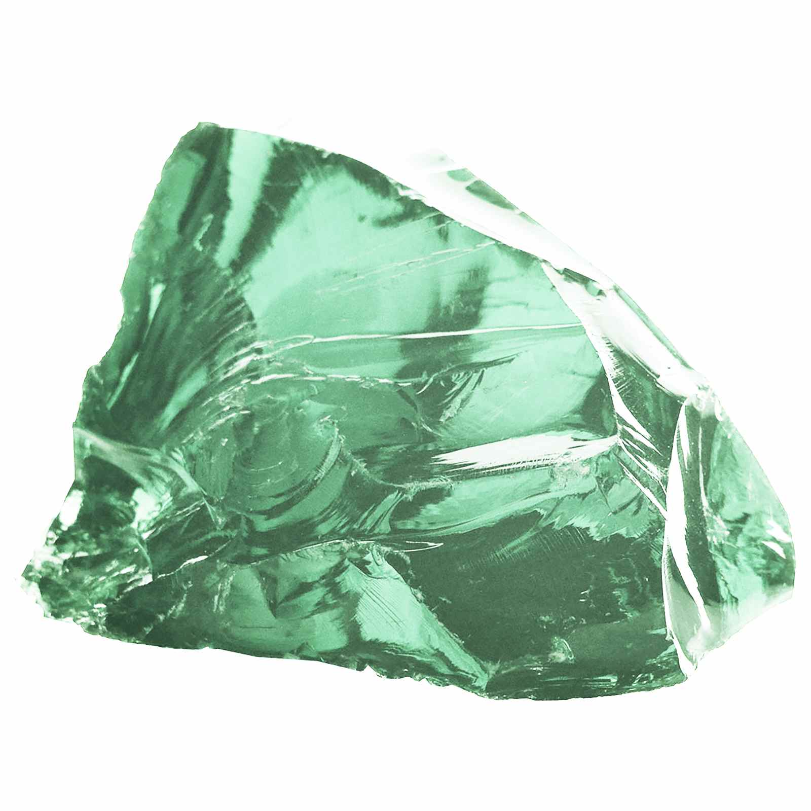 Gabionensteine aus Glas Grün 60-120 mm 25 kg