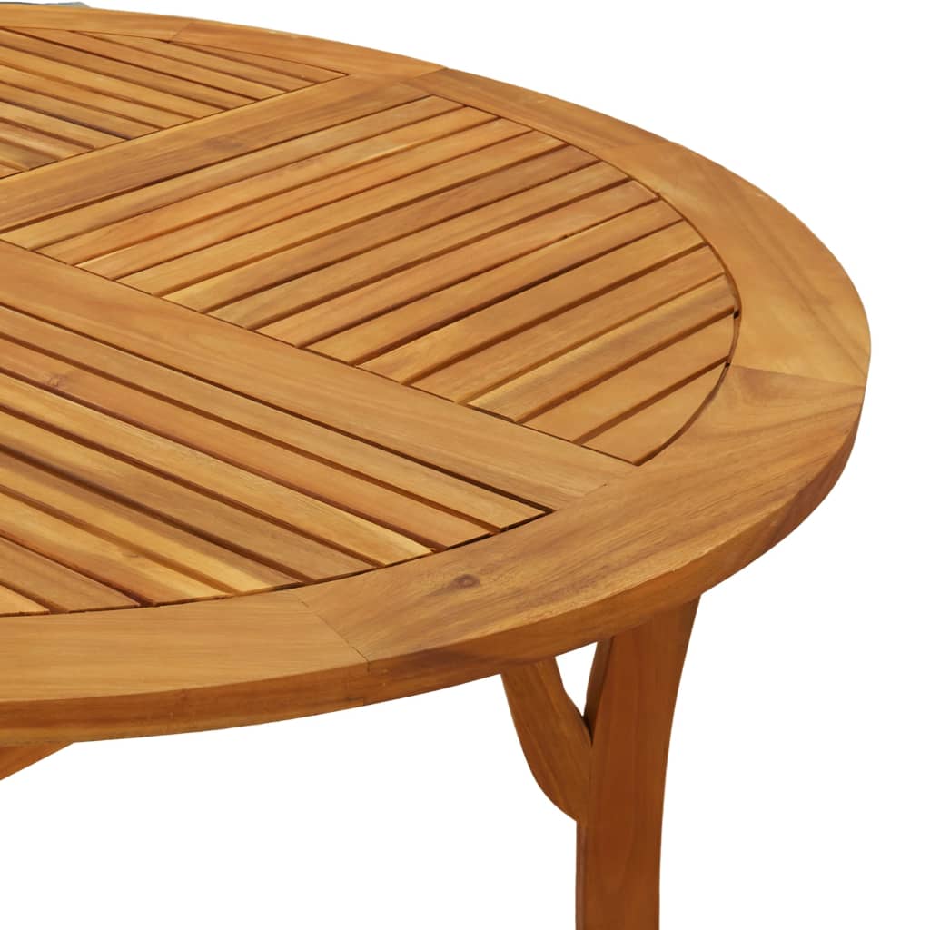 Gartentisch 85x85x75 cm Massivholz Akazie