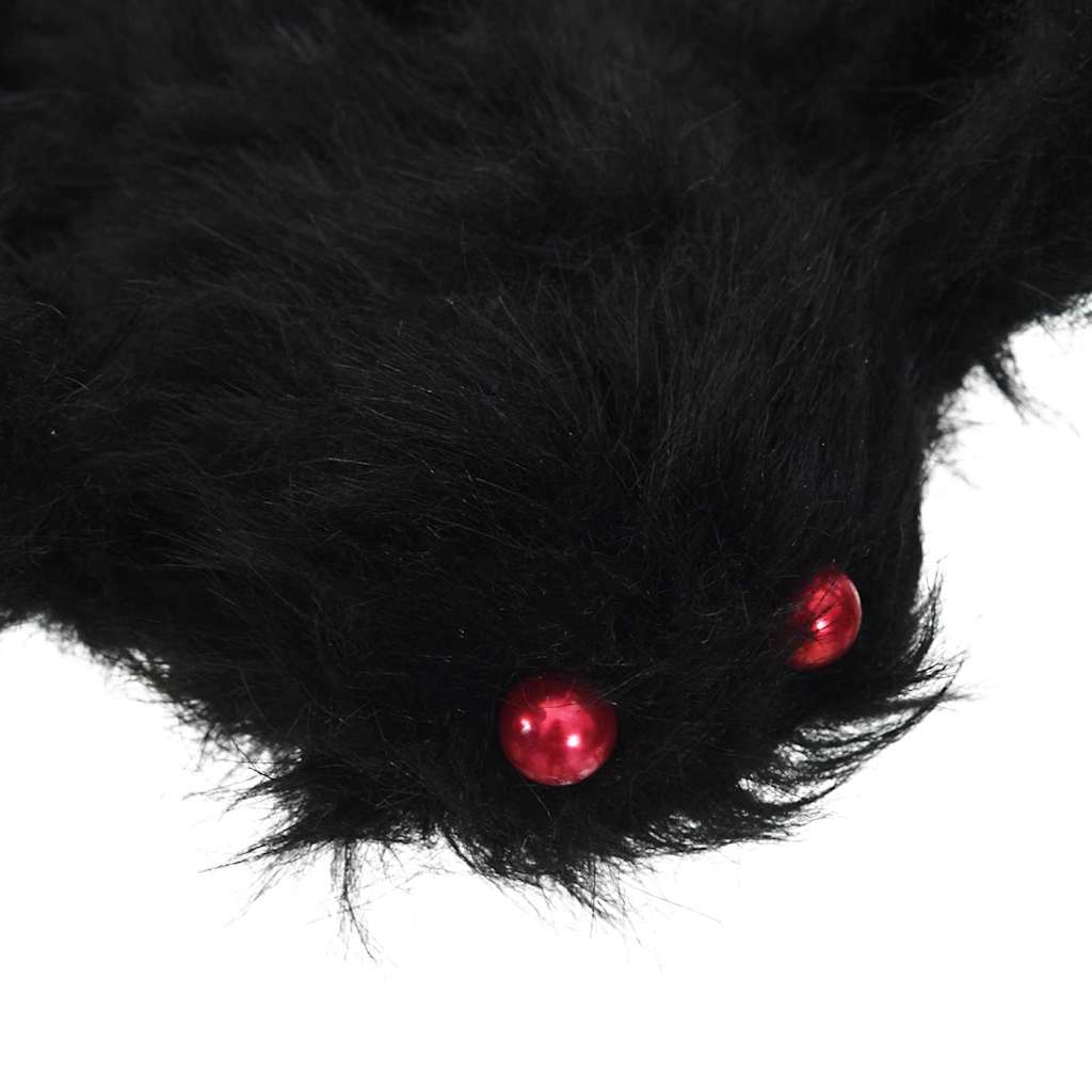 Halloween Spinnen Dekoration 3 pcs Schwarz 200 cm