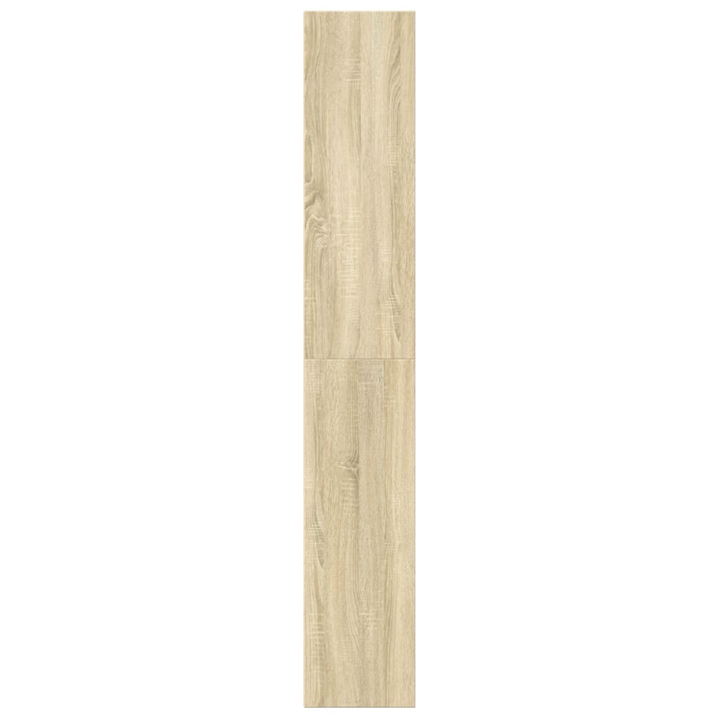 Bücherregal Weiß 80x30x189 cm Holzwerkstoff