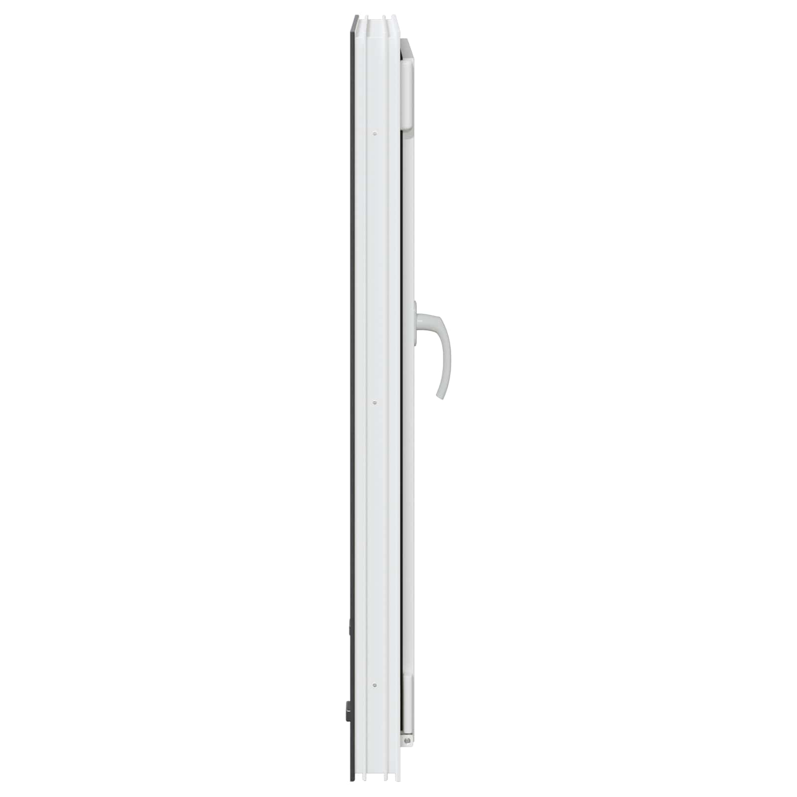 Kellerfenster RISOR 50 x 50 cm PVC und Glas Weiß