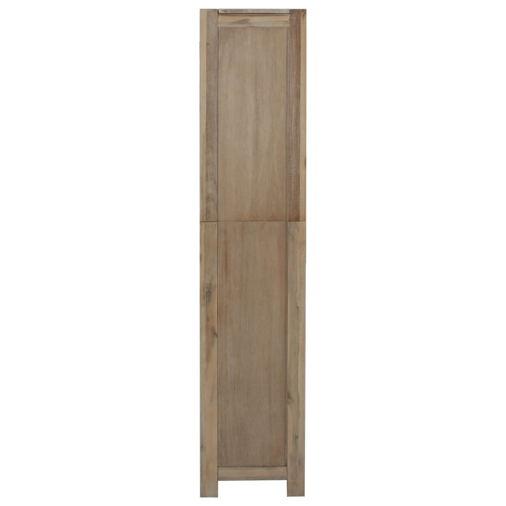 Bücherregal 7 Böden 80x30x200 cm Massivholz Akazie
