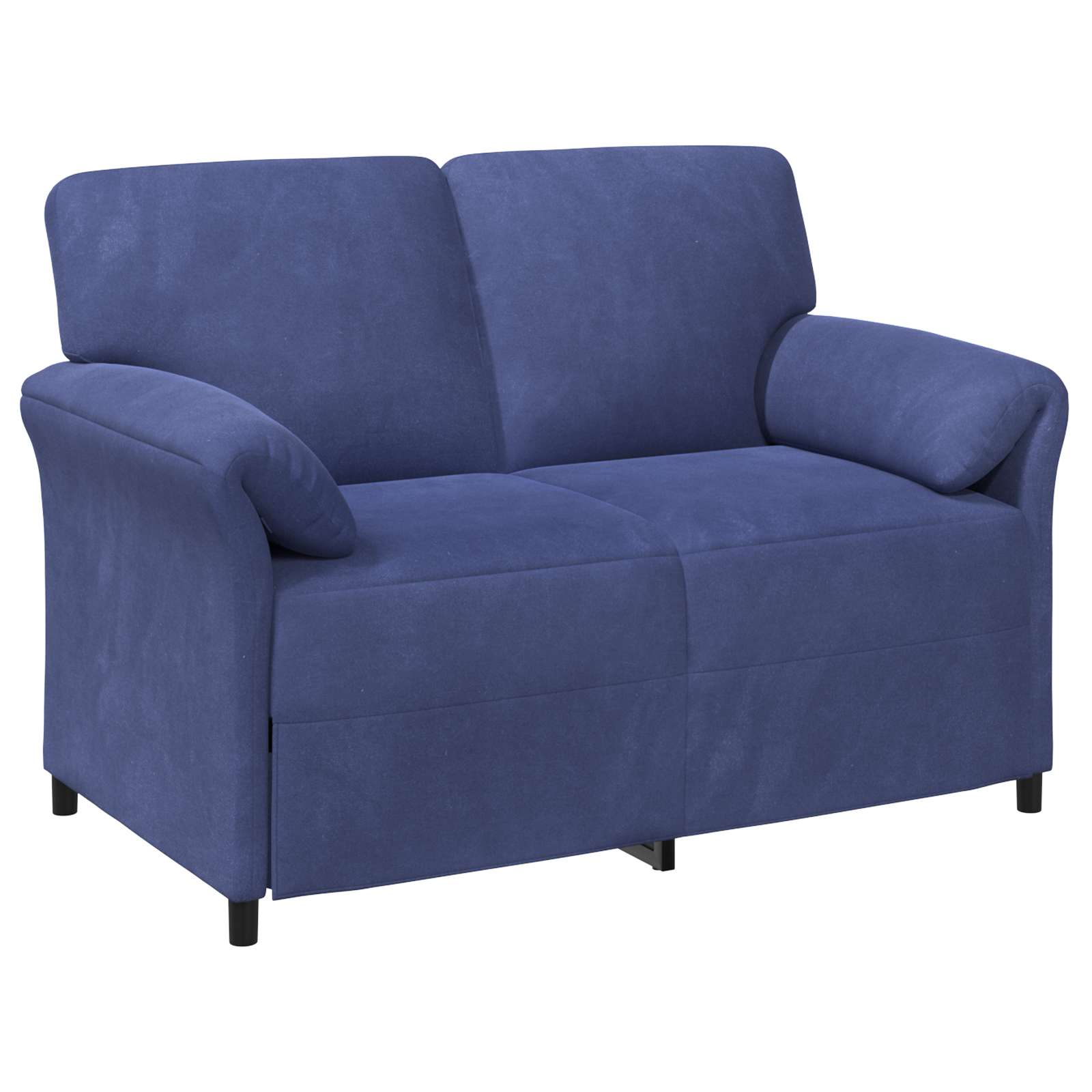 1-Sitzer Sofa Hellgrau 88 x 83 x 95 cm Samt