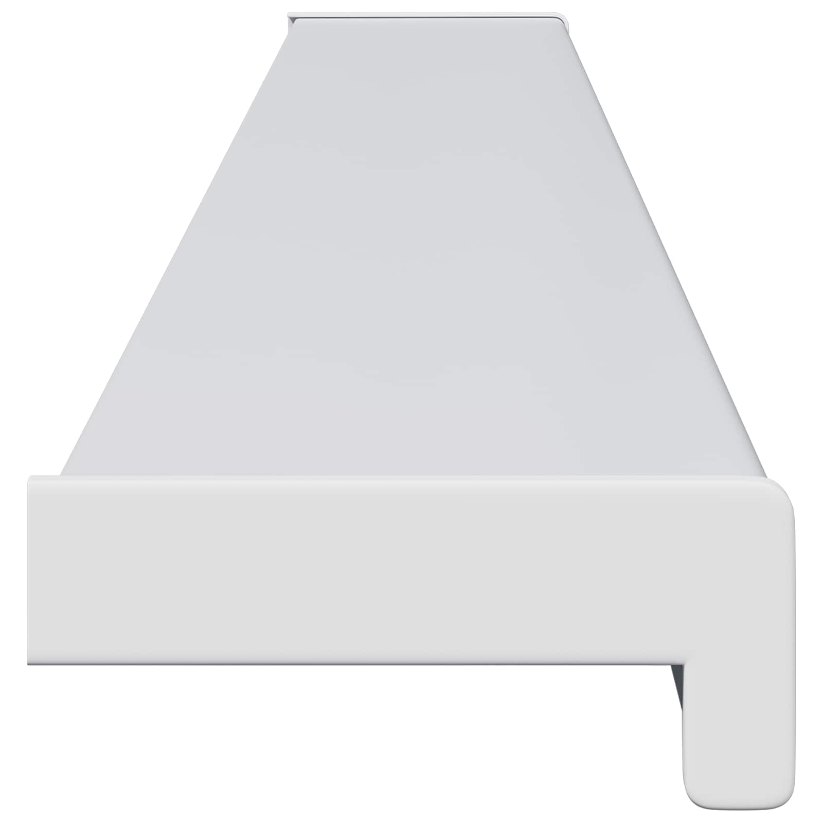 Fensterbank Weiß 60 x 10 x 4,5 cm PVC