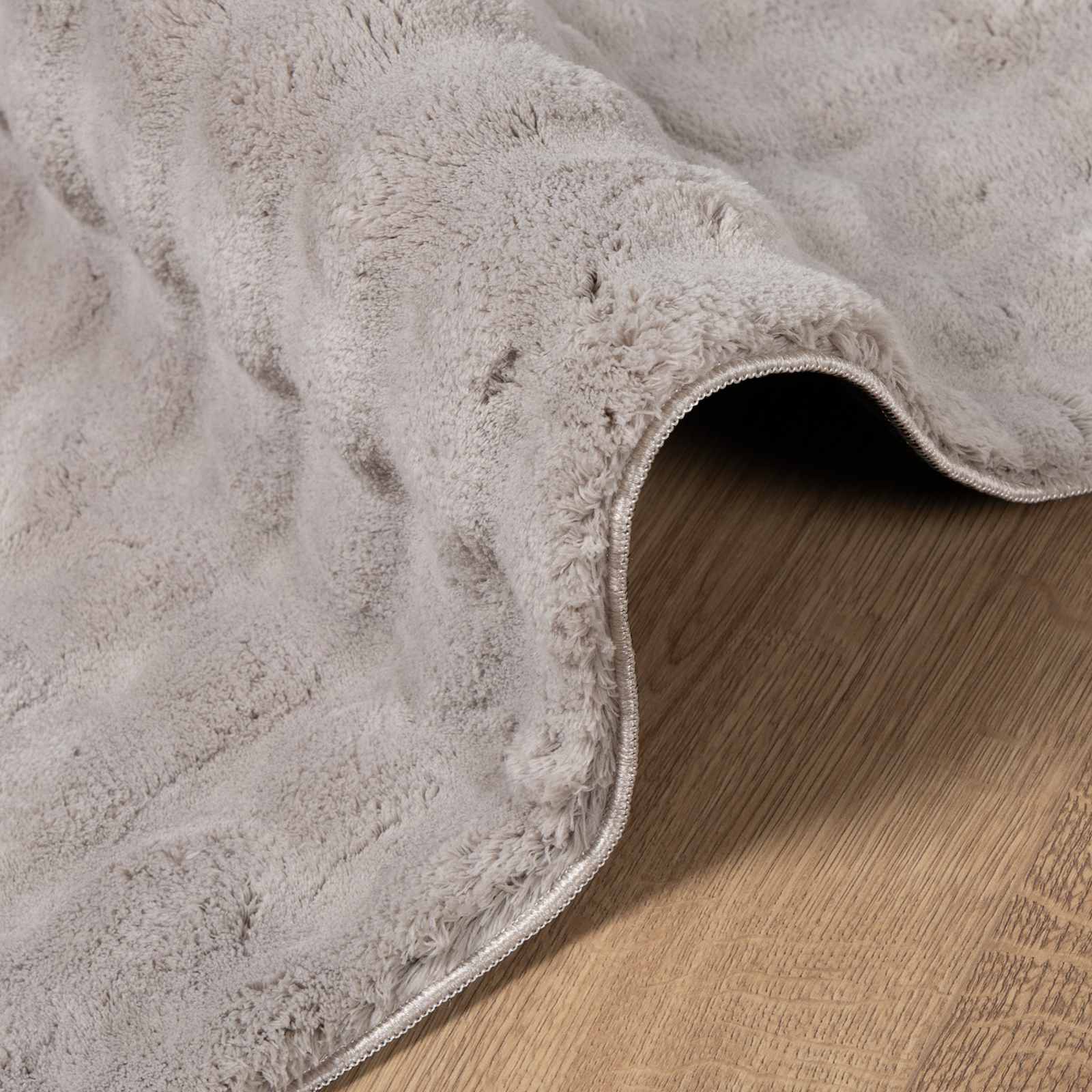 Bereichsteppiche Rechtwinklig SIROLO Creme 150 x 80 cm