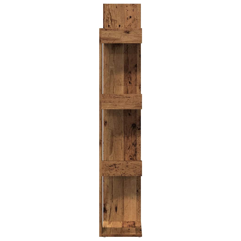 Bücherregal Weiß 86x25,5x140 cm Holzwerkstoff