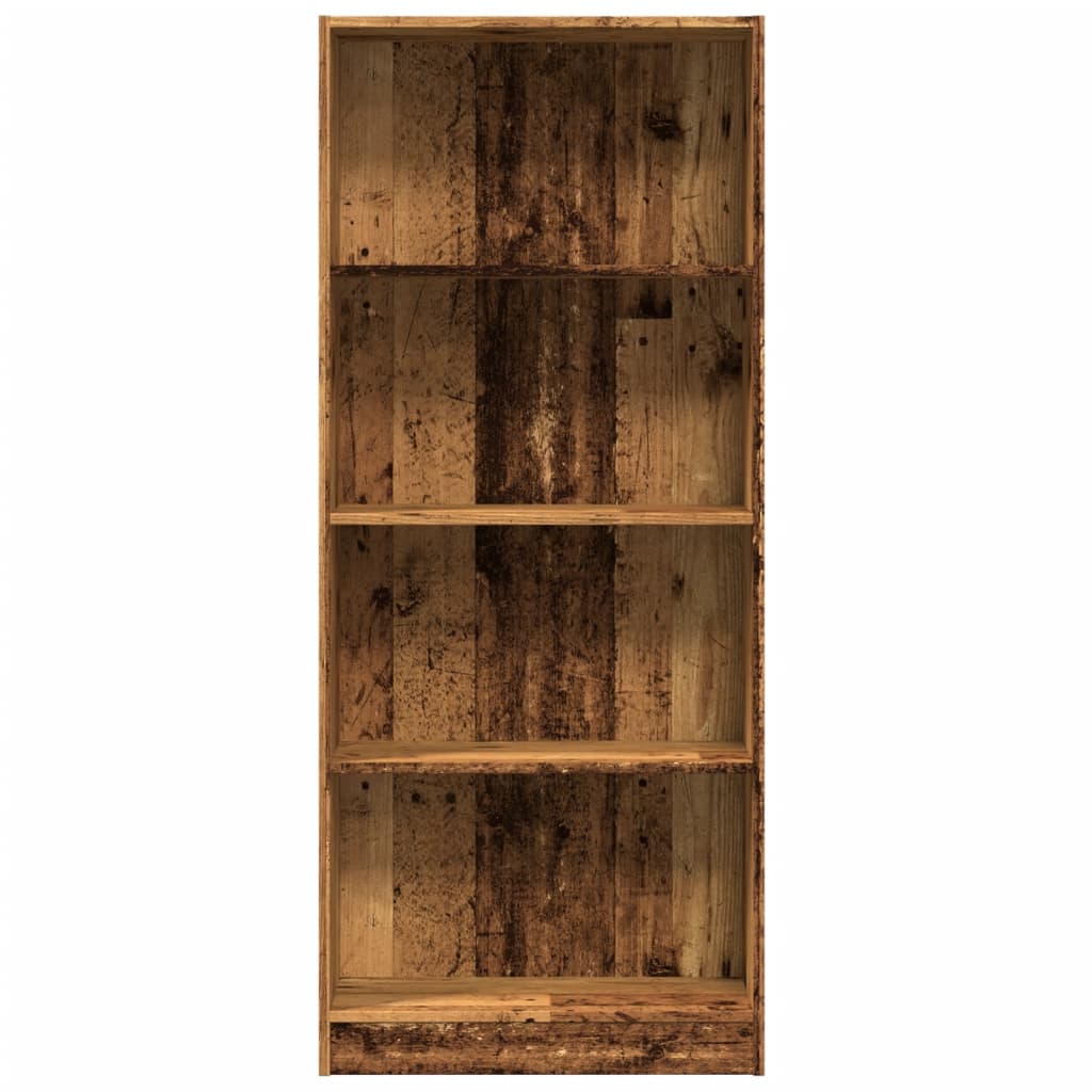 Bücherregal Weiß 40x24x75 cm Holzwerkstoff