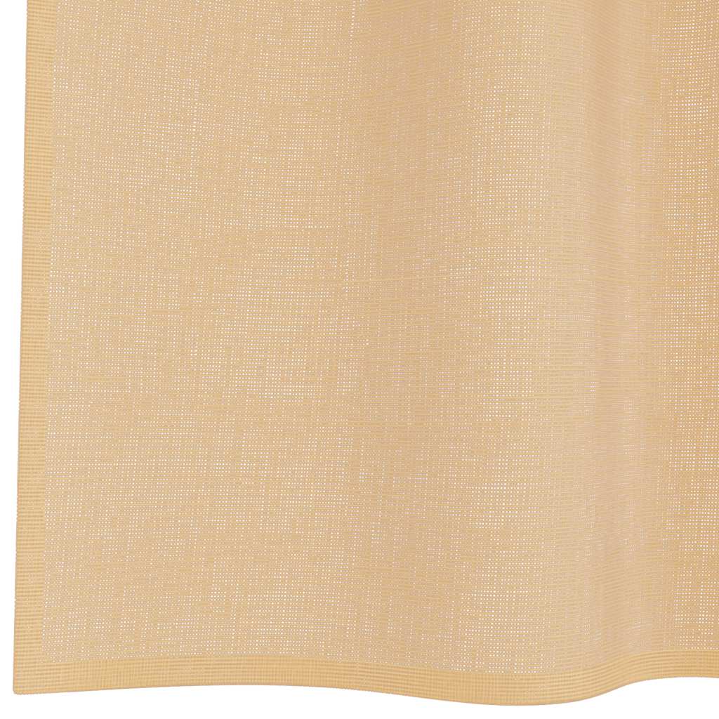 Voile Vorhänge mit Ösen 2 Stk. Apfelgrün 140x140 cm