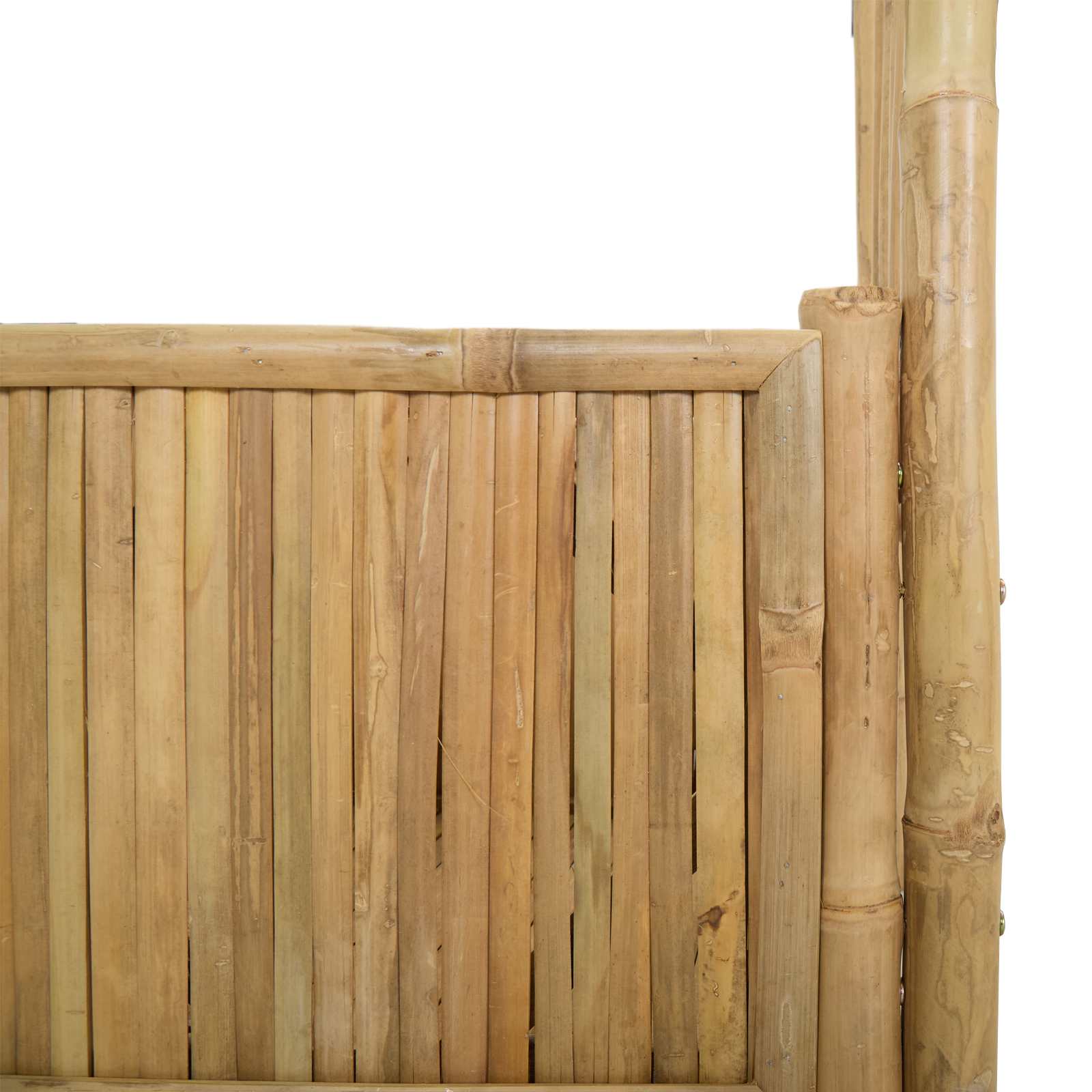 Gartenbogen Natur 110 x 40 x 205 cm Bambus