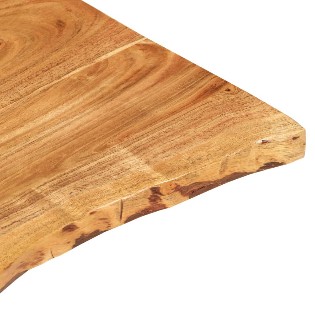 Badezimmer-Waschtischplatte Massivholz Akazie 100x52x2,5 cm