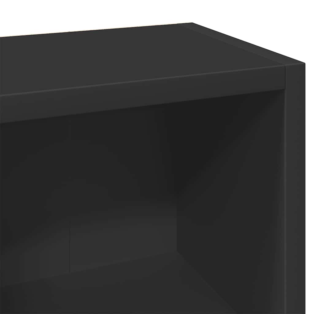 CD-Regale 2 Stk. Weiß 21x16x93,5 cm Holzwerkstoff