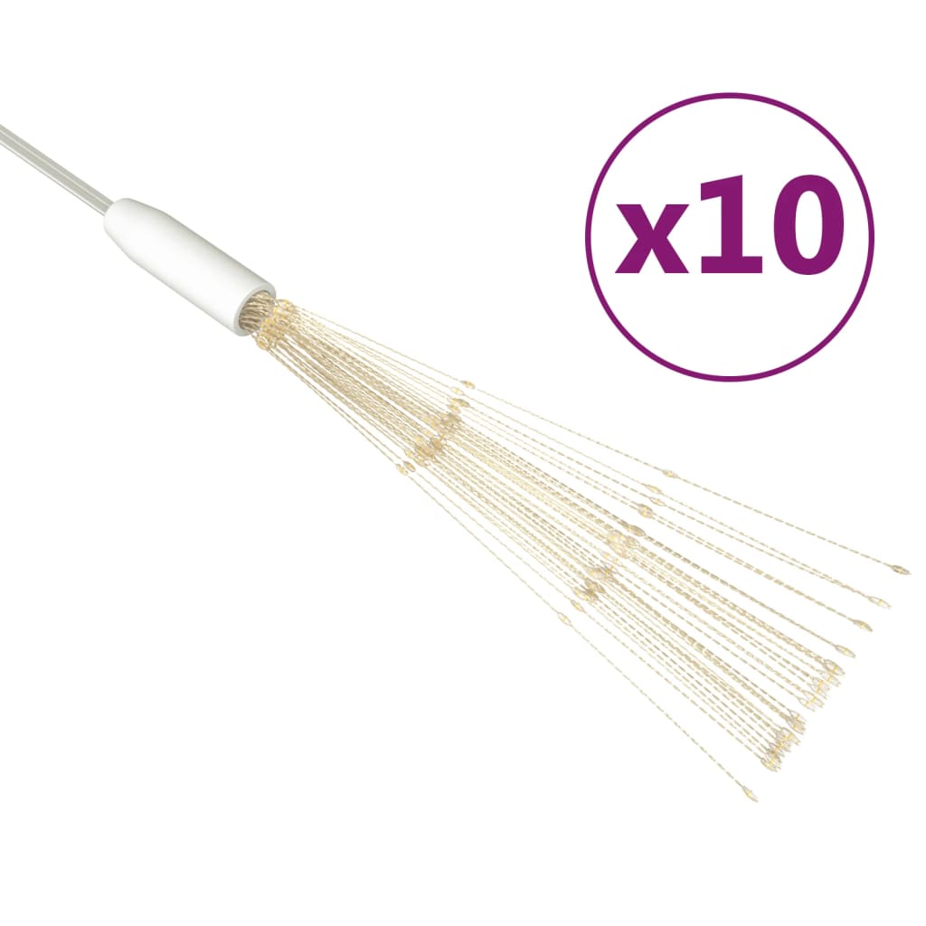 Feuerwerkslicht Weihnachtsdeko Warmweiß 20 cm 140 LEDs