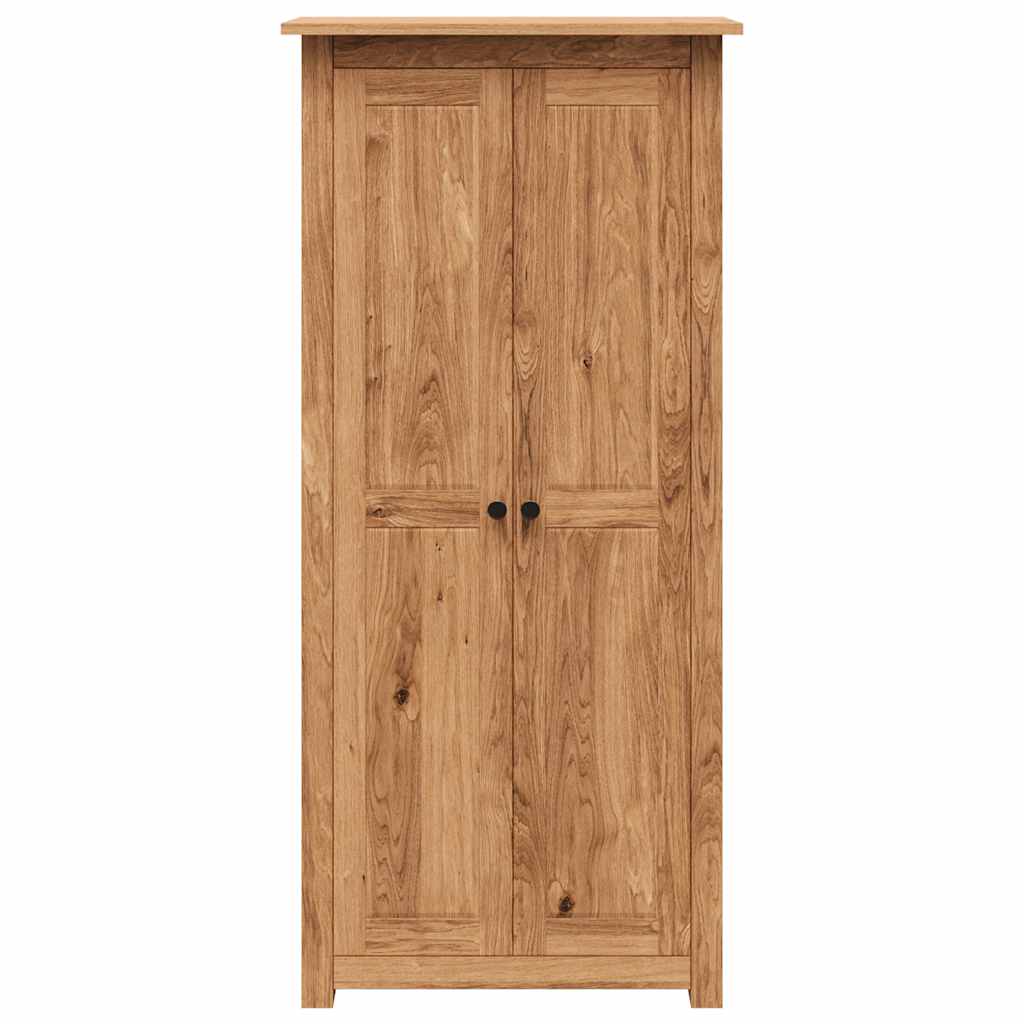 Kleiderschrank 3-Türig 118×50×171,5 cm Kiefer Panama Serie
