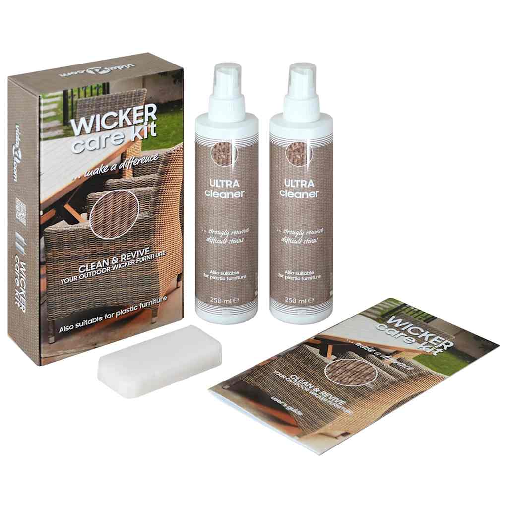 Gartenmöbel-Reiniger für Rattan und Textilene 2x250 ml