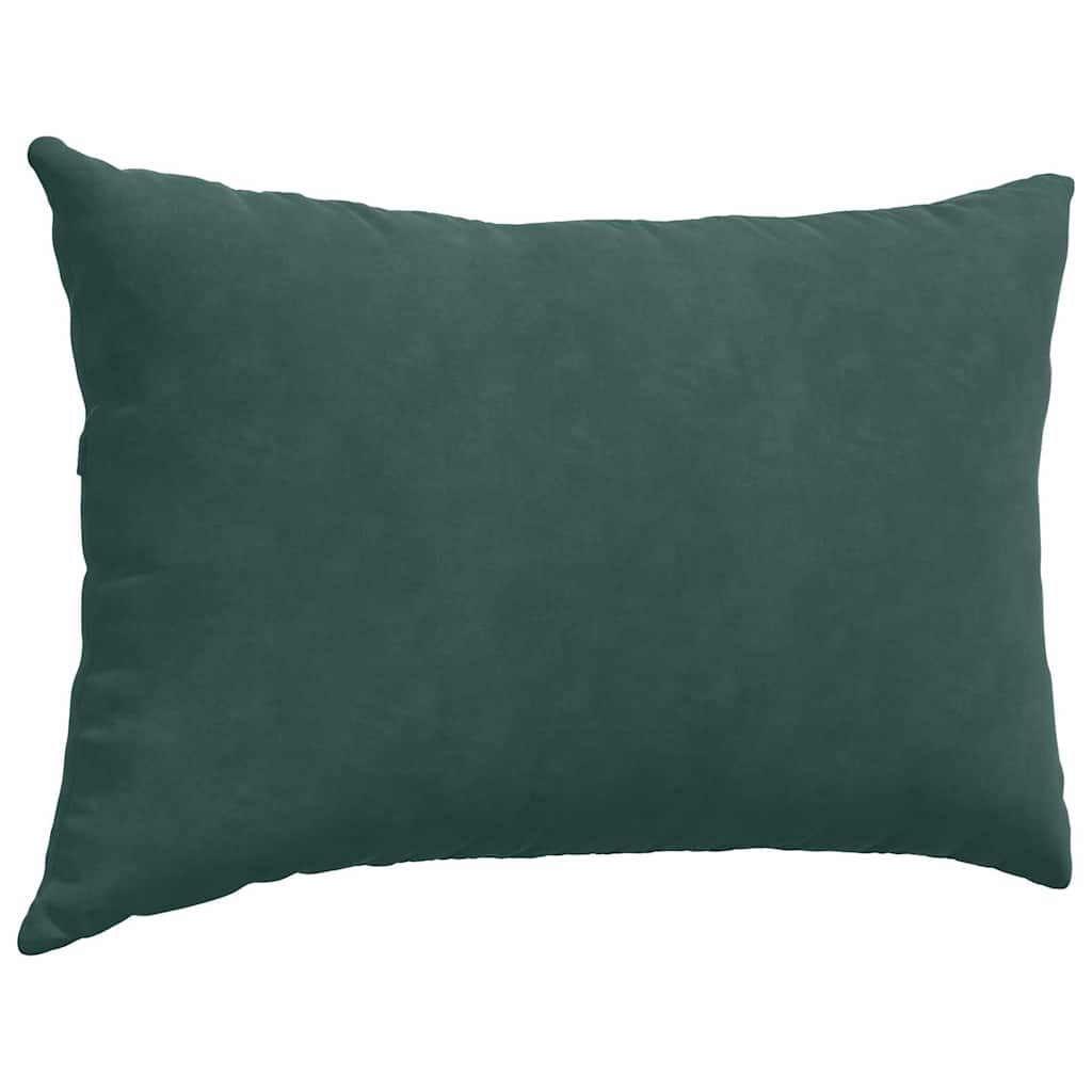 Sofakissen 2 Stück Blau 50 x 30 cm Cordstoff