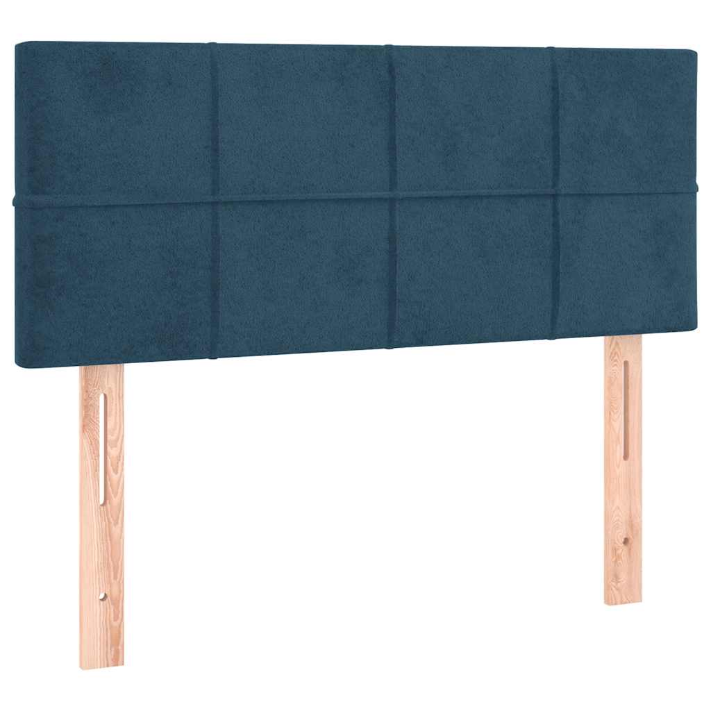 Kopfteil Hellgrau 80x5x118/128 cm Samt
