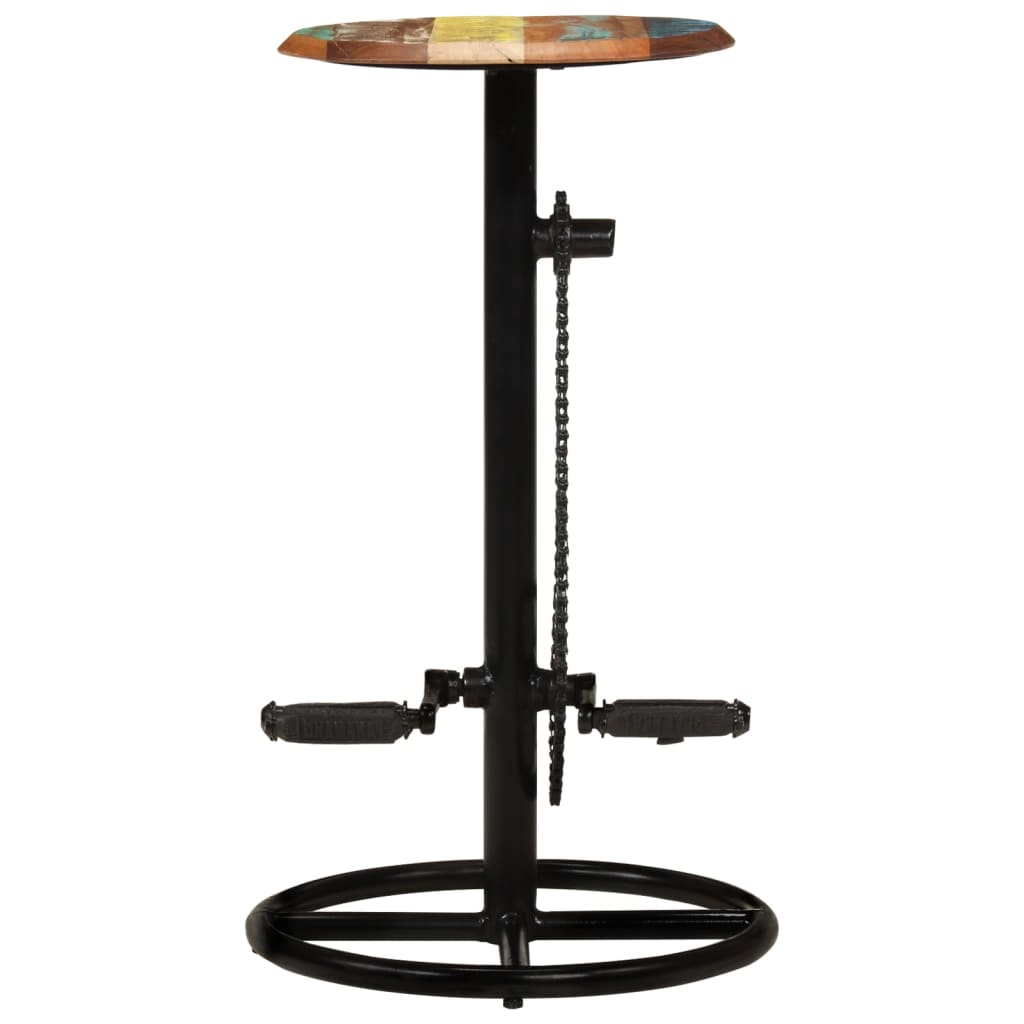 Barhocker 2 Stk. Massivholz Mango