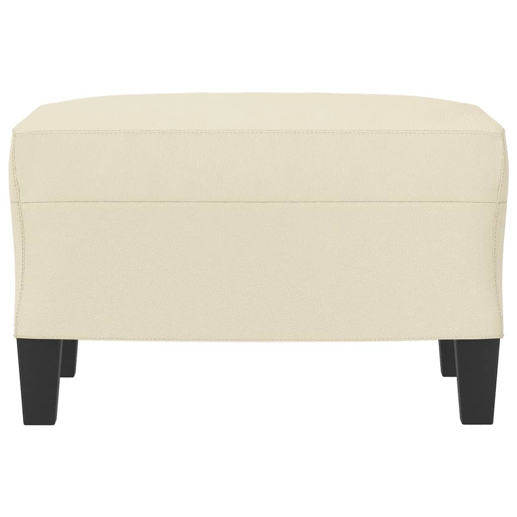 Fußhocker Schwarz 60x50x41 cm Kunstleder