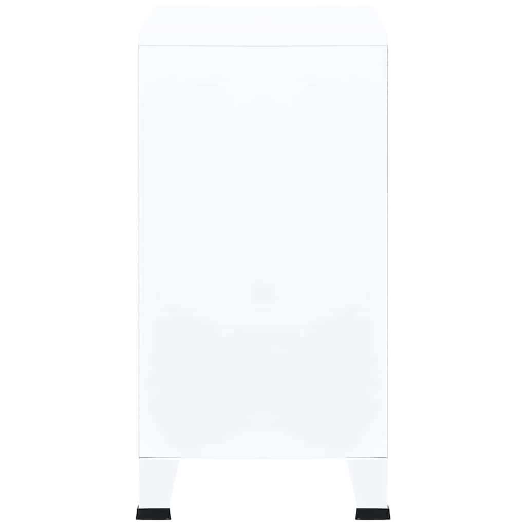 Lagerschrank Industrial Schwarz 75x40x80 cm Stahl