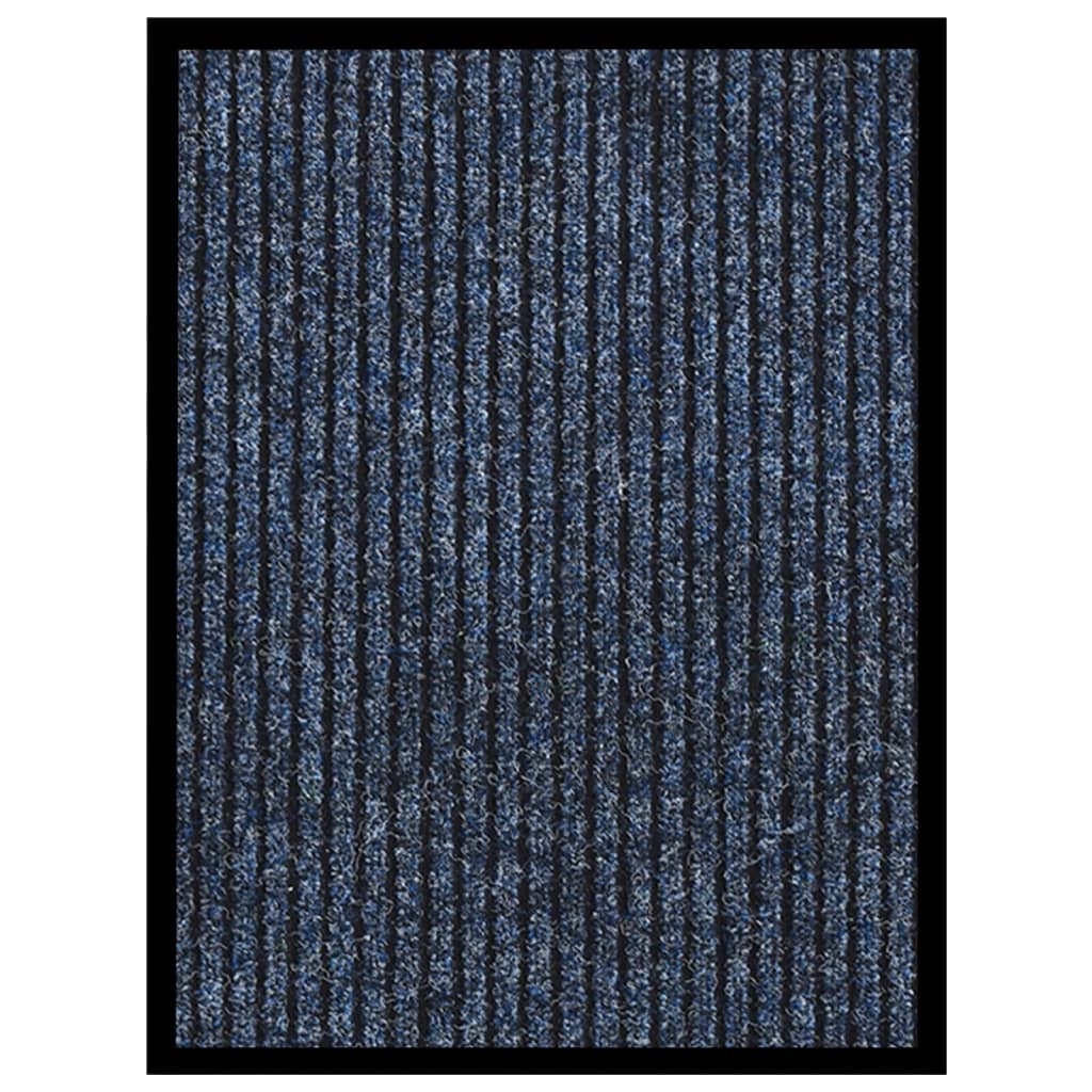 Fußmatte Gestreift Grau 60x80 cm