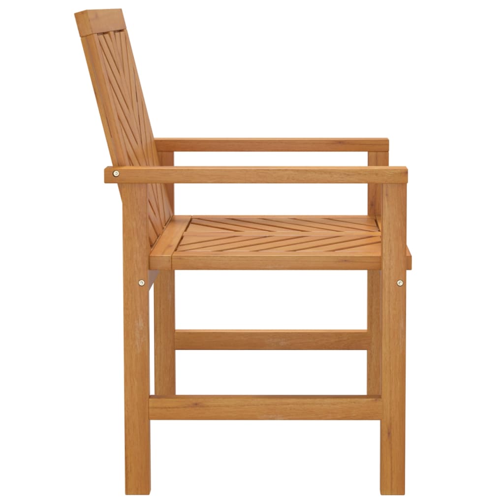Esszimmerstuhl 6 pcs Natur Massivholz Akazie