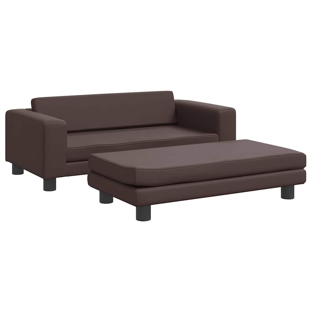 Hundebett mit Verlängerung Creme 100x50x30 cm Samt