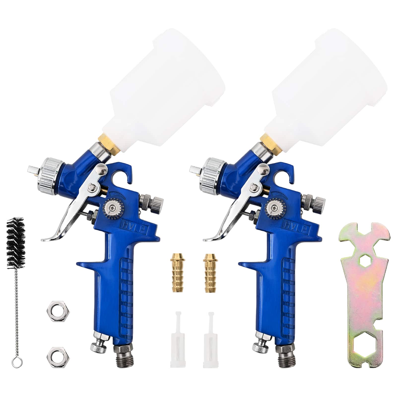 HVLP Farbspritzpistolen Kits 125 ml Becher 0,8 mm Düse 125 ml