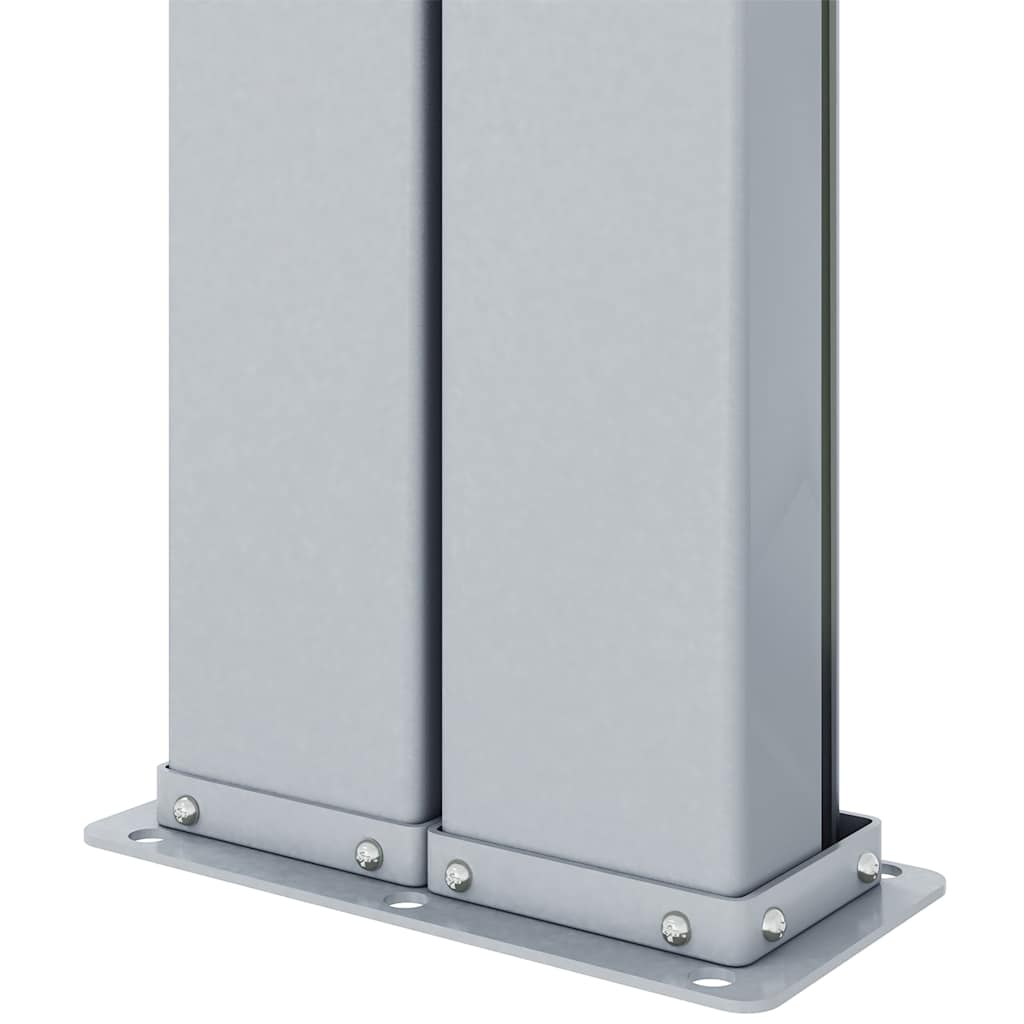 Ausziehbare Seitenmarkise 160×600 cm Braun