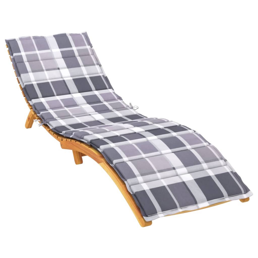 Liege-Kissen Blatt Blattmuster 200 x 70 x 3 cm Oxford-Stoff