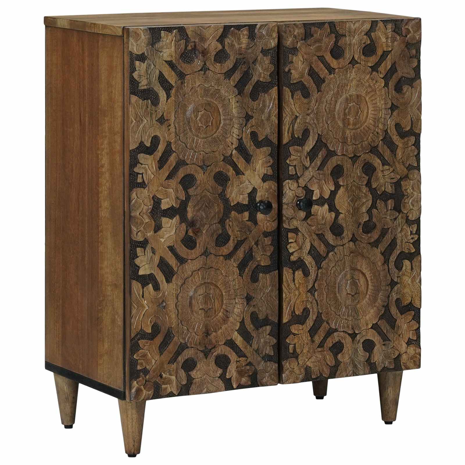Aufbewahrungs-Sideboard Braun 60 x 33,5 x 75 cm