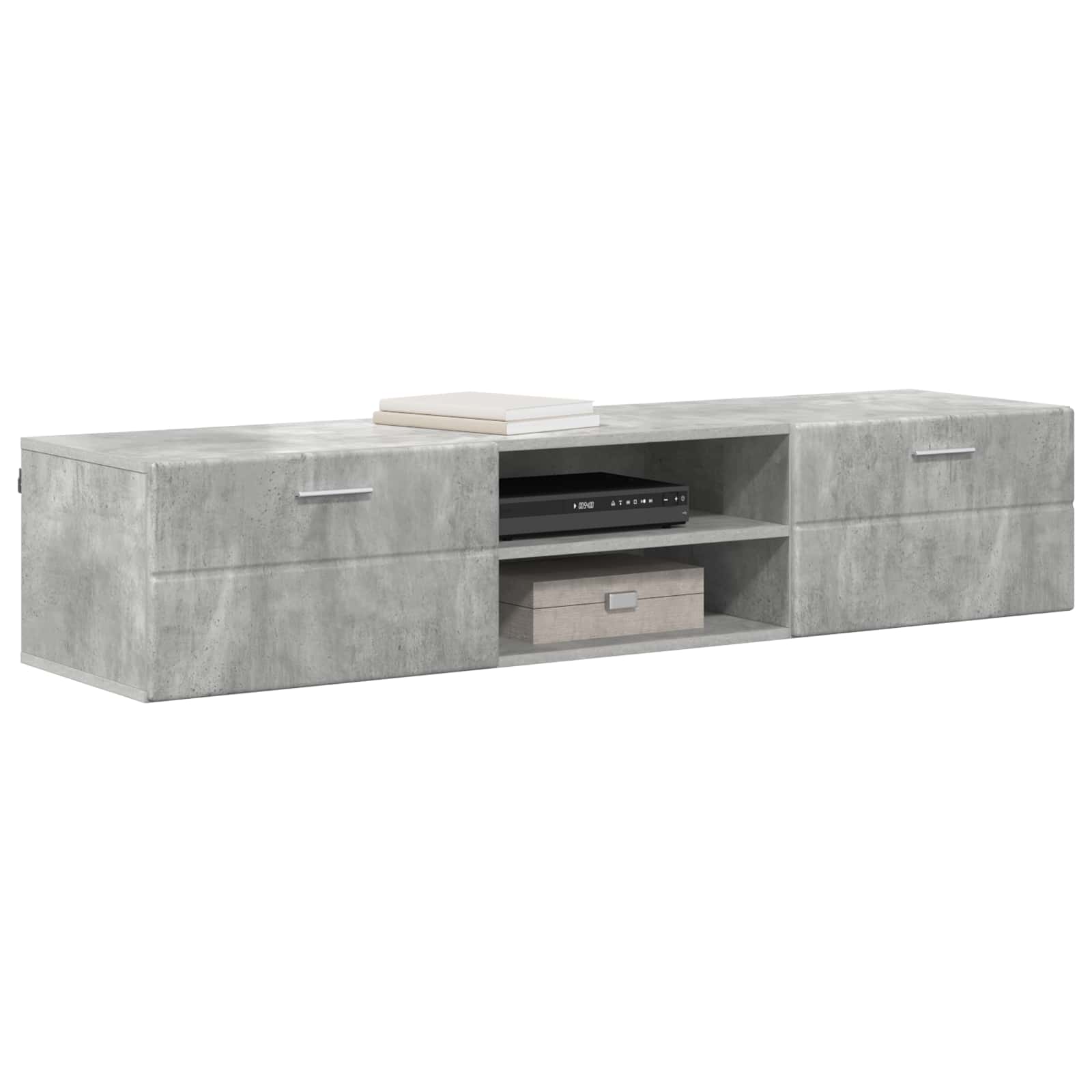 Highboard mit Regal FLORIN Weiß 60 x 35 x 182 cm Holzwerkstoff